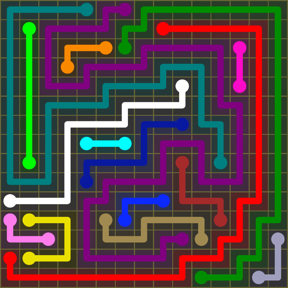Flow Free 2094 Solution