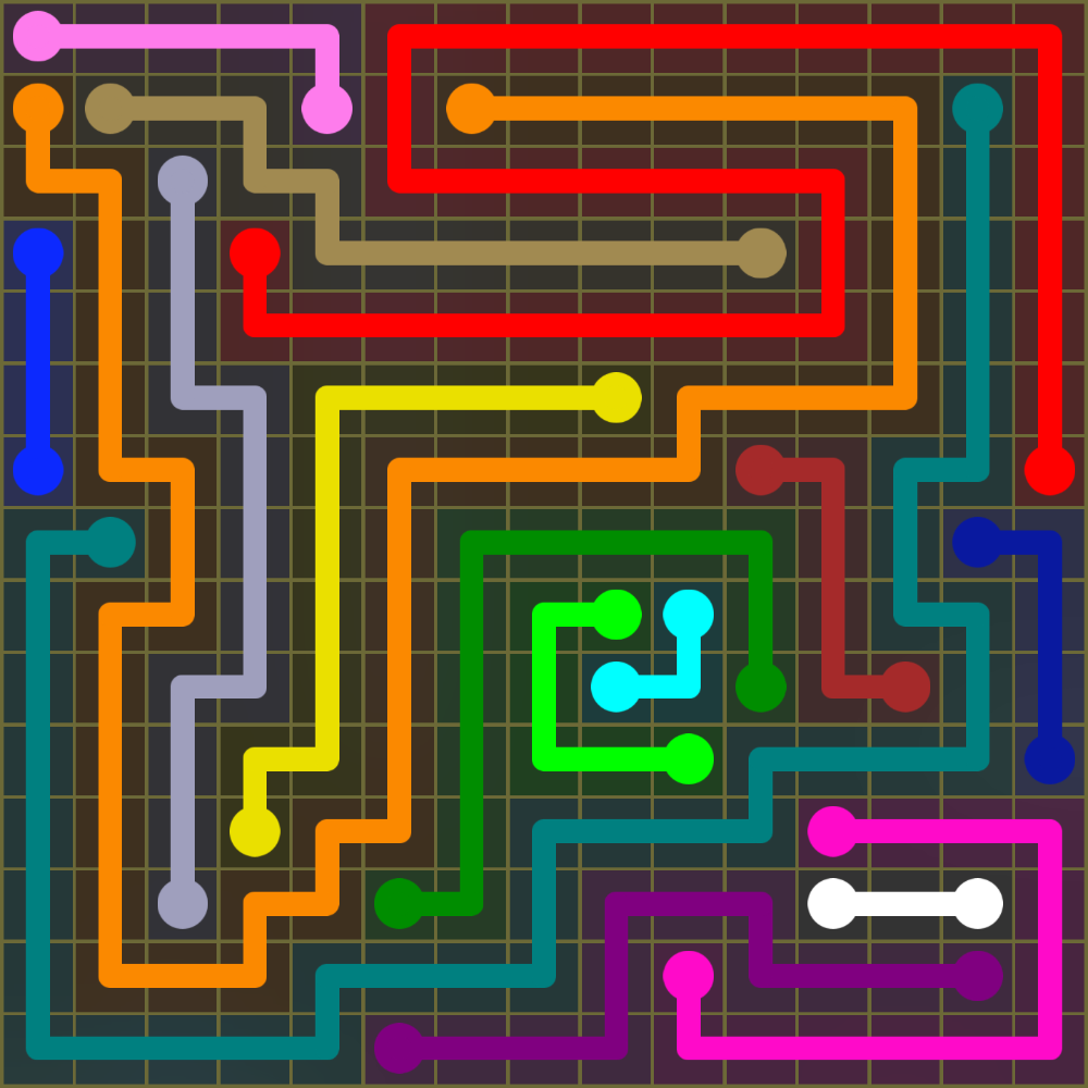 Flow Free 1981 Solution