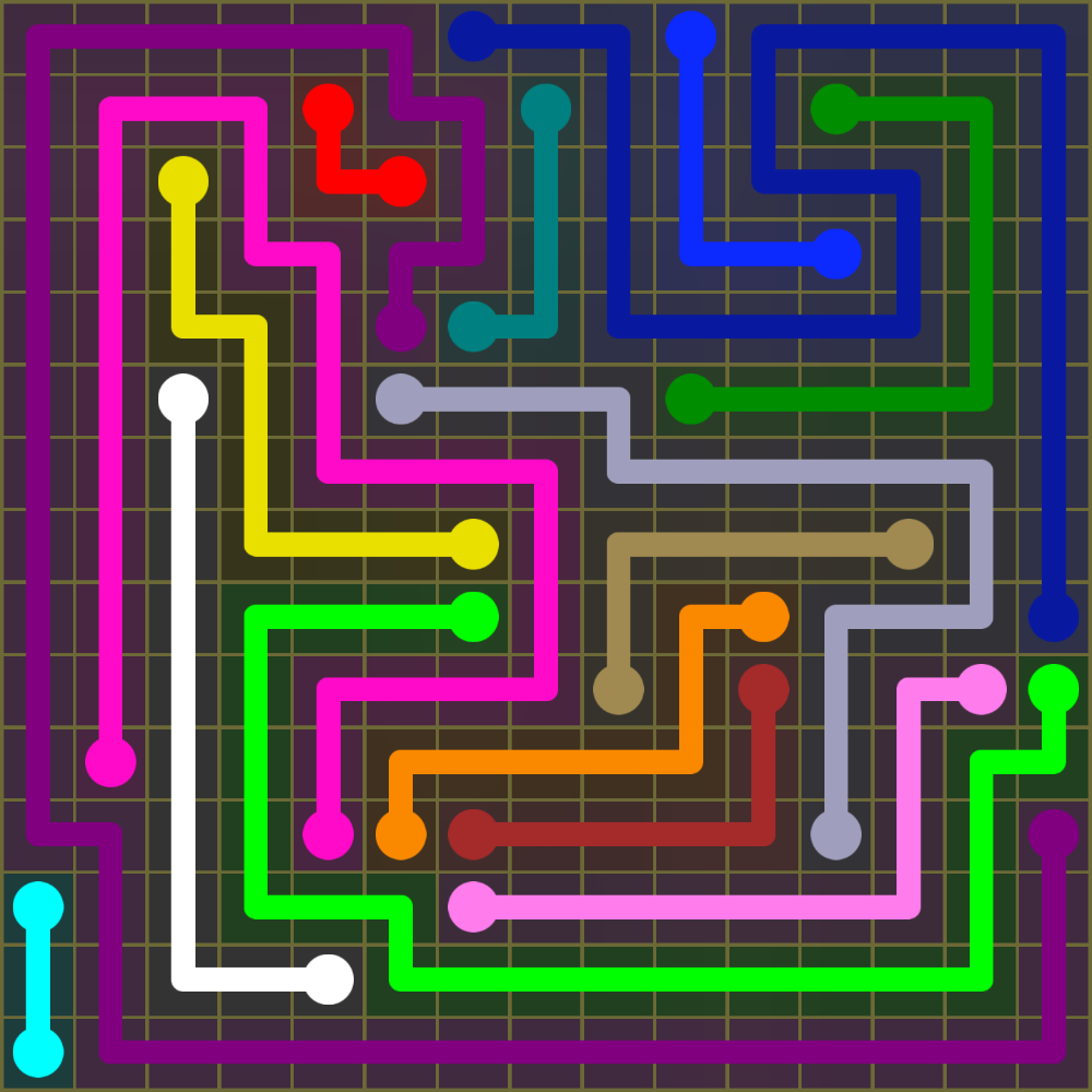 Flow Free 1982 Solution