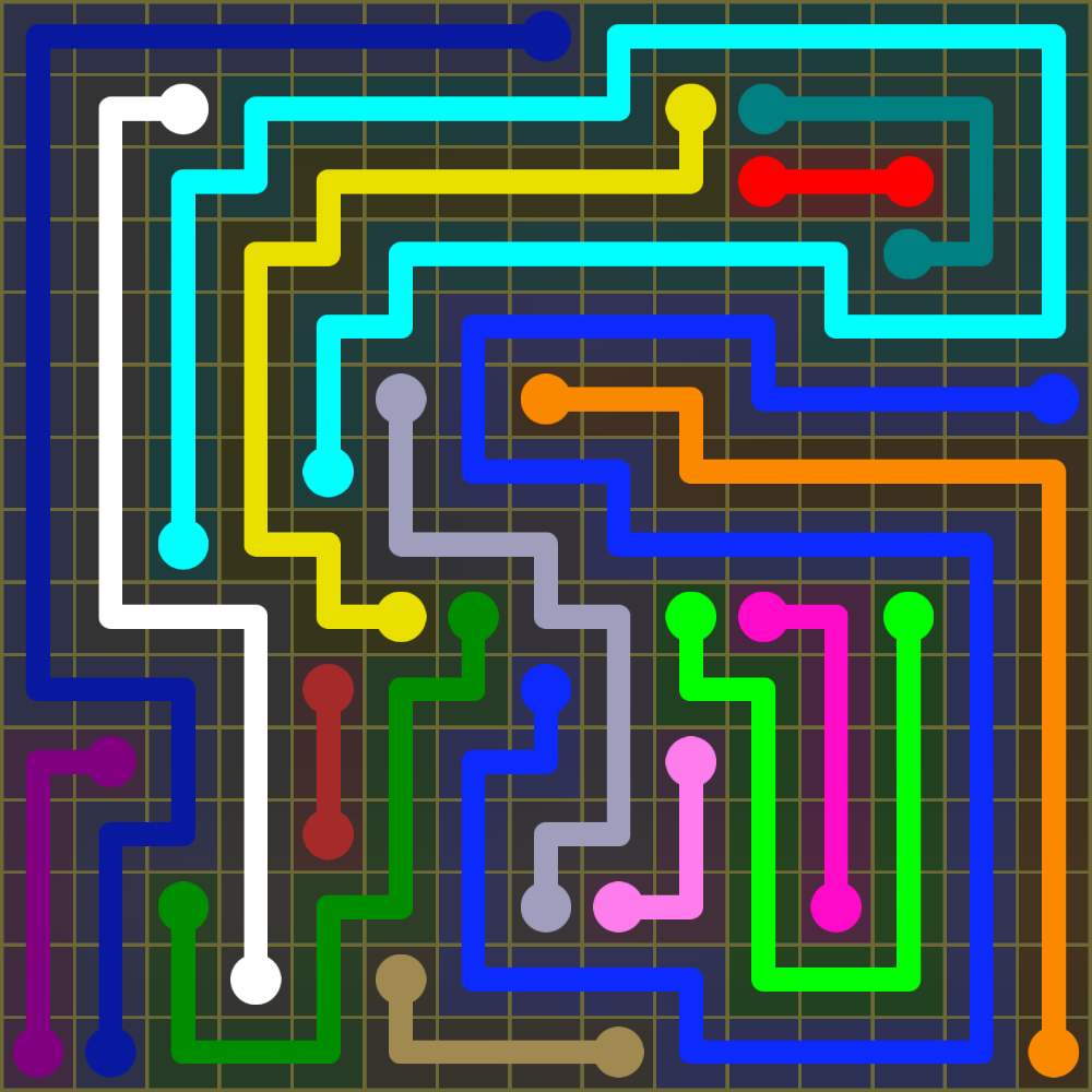 Flow Free 1985 Solution