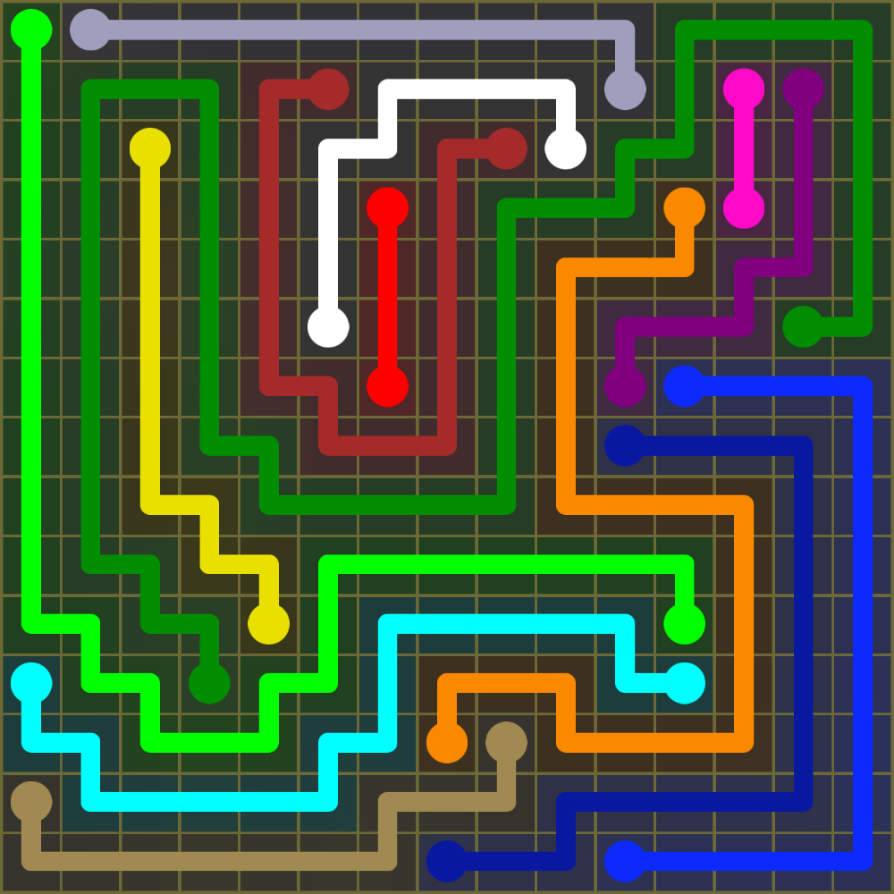 Flow Free 1988 Solution