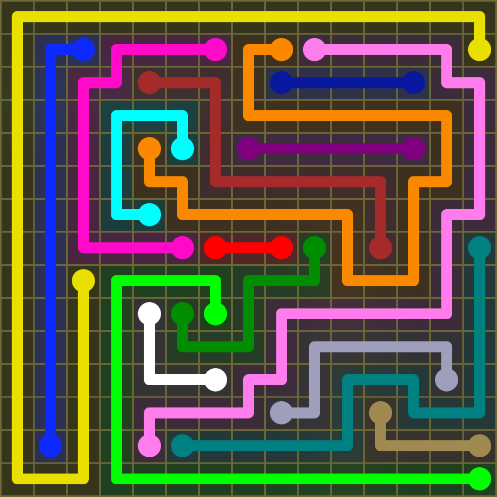 Flow Free 1990 Solution