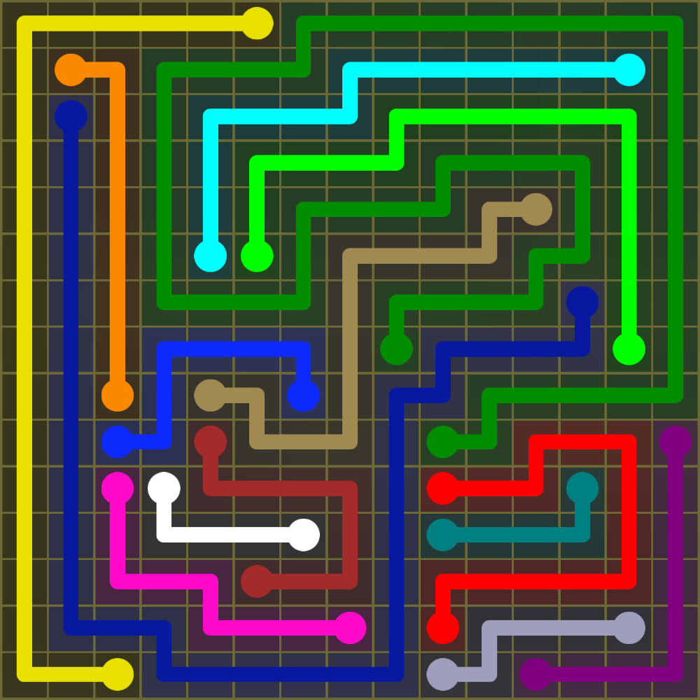 Flow Free 1991 Solution
