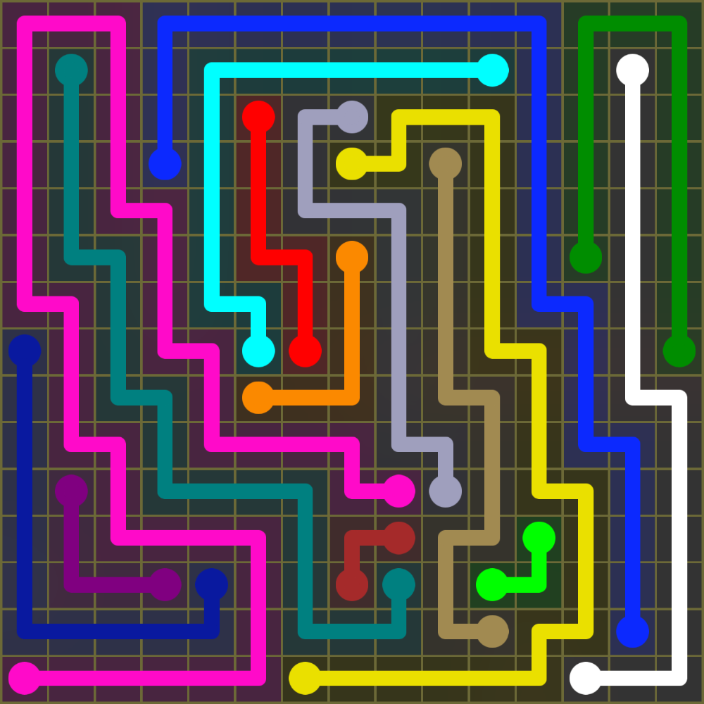 Flow Free 1992 Solution