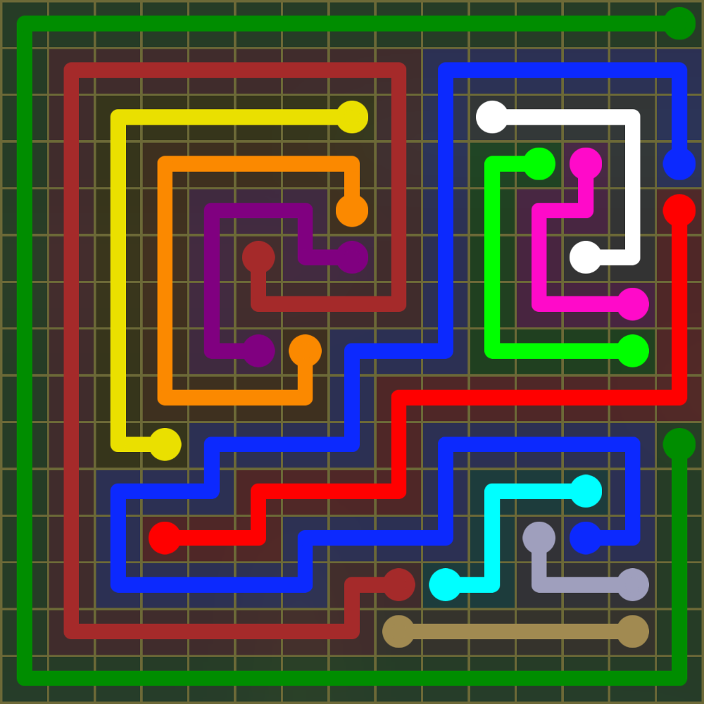 Flow Free 1993 Solution