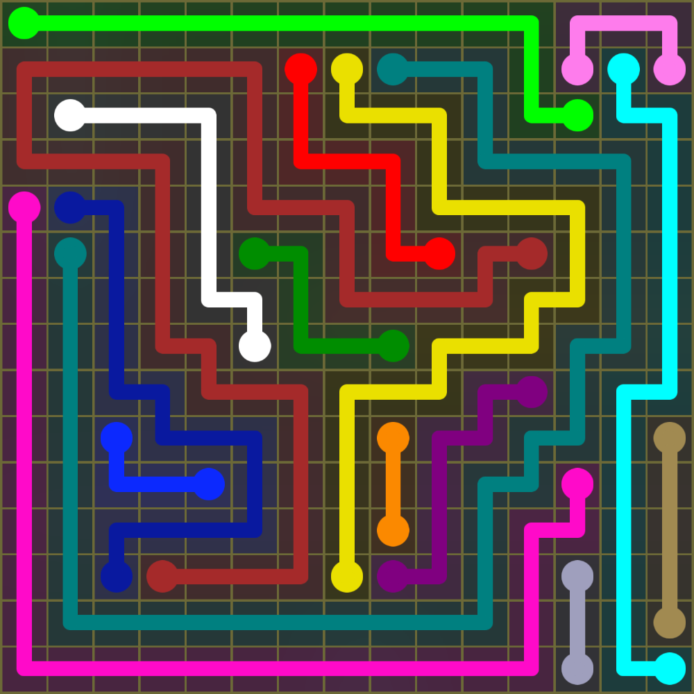 Flow Free 2007 Solution