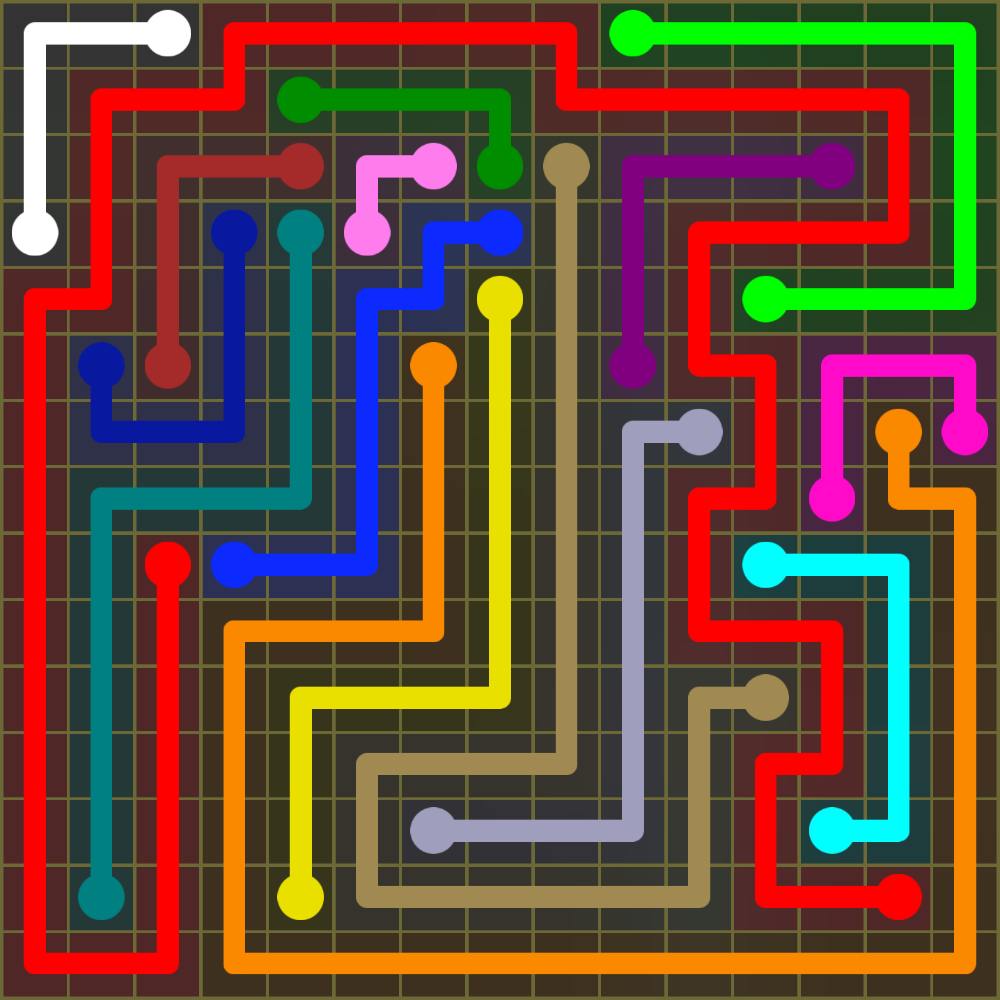 Flow Free 2008 Solution