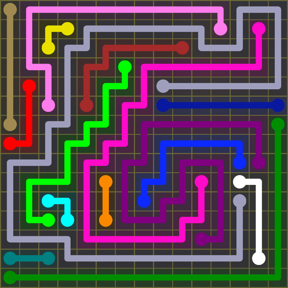 Flow Free 2009 Solution