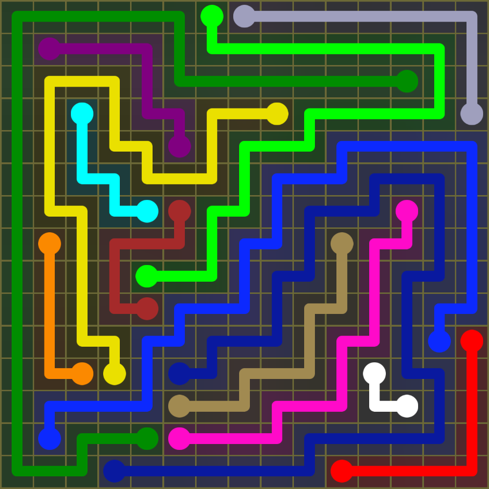 Flow Free 2011 Solution