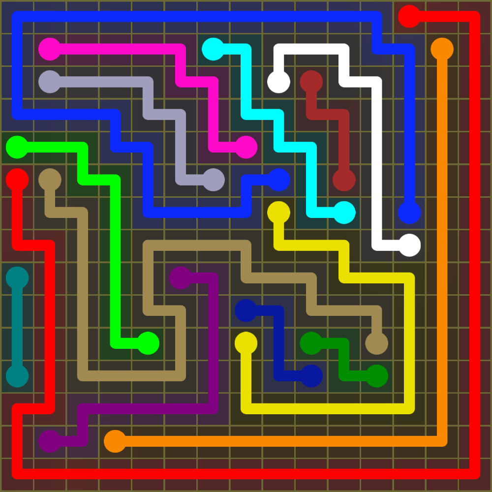 Flow Free 2014 Solution