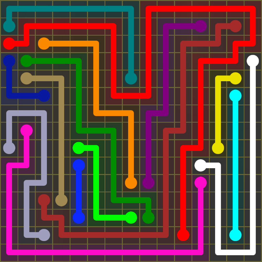 Flow Free 2015 Solution