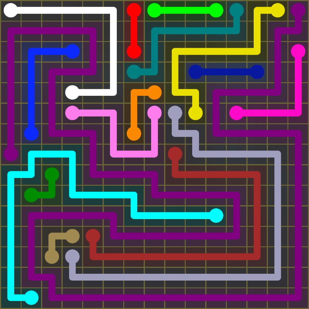 Flow Free 2016 Solution