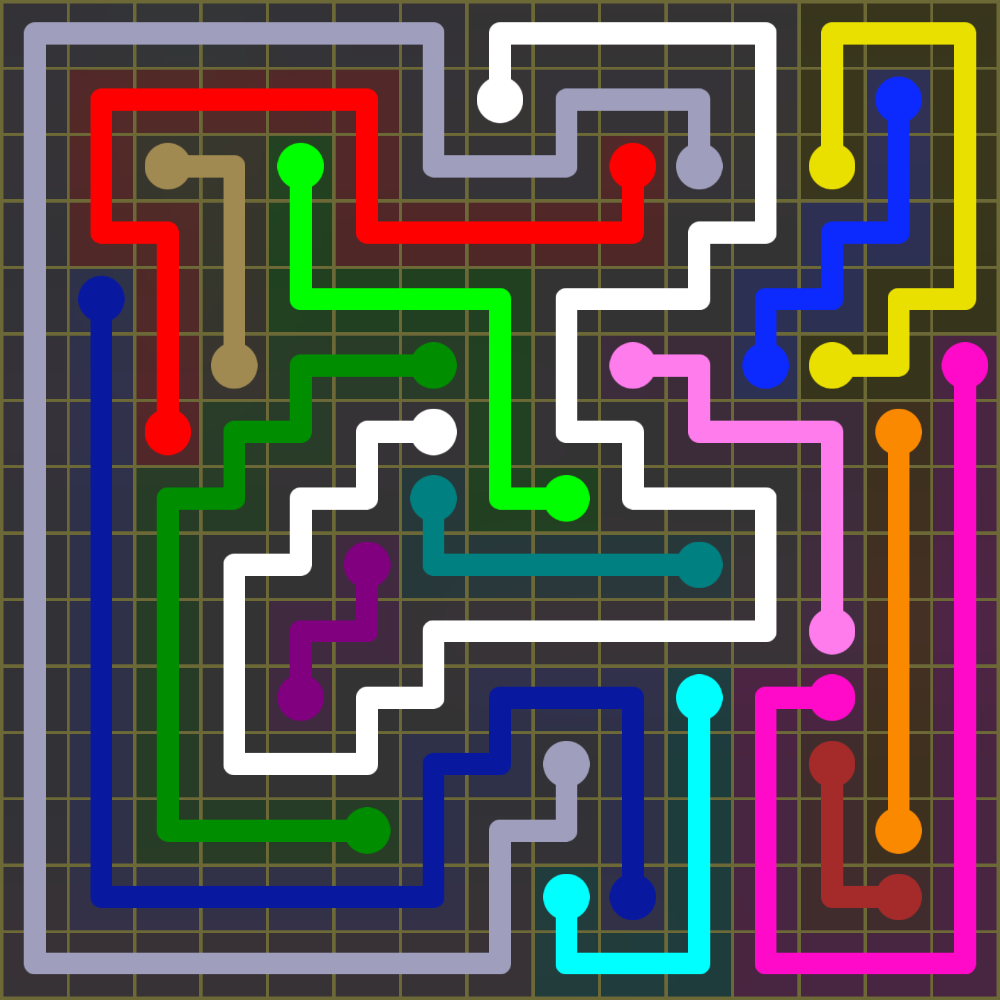 Flow Free 2021 Solution