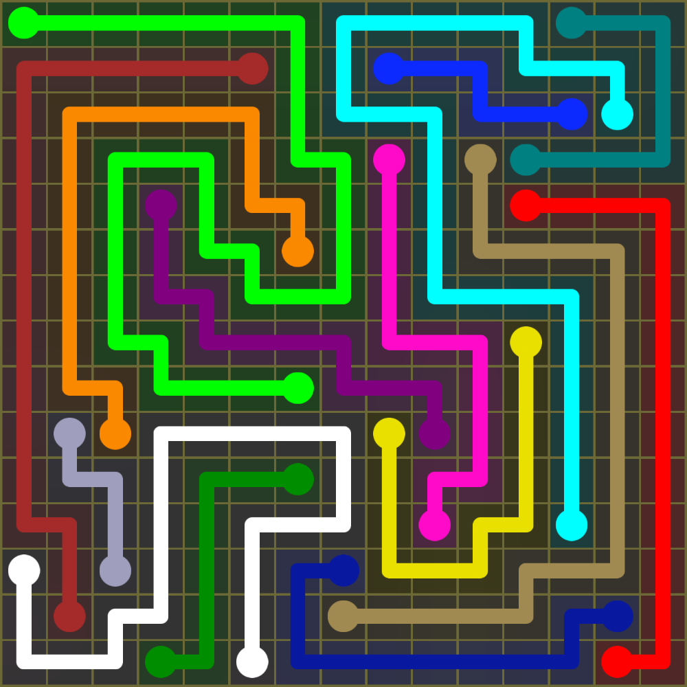 Flow Free 2023 Solution