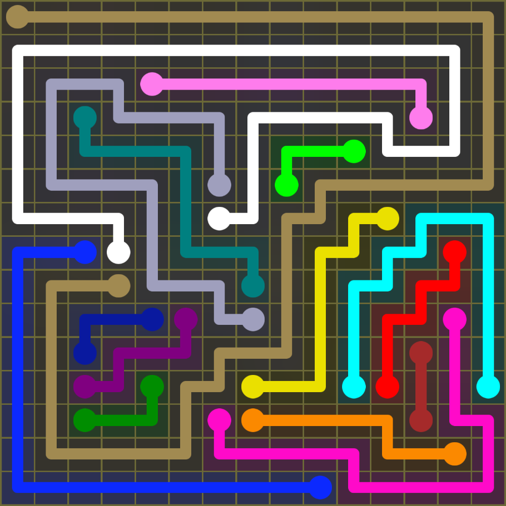 Flow Free 2059 Solution
