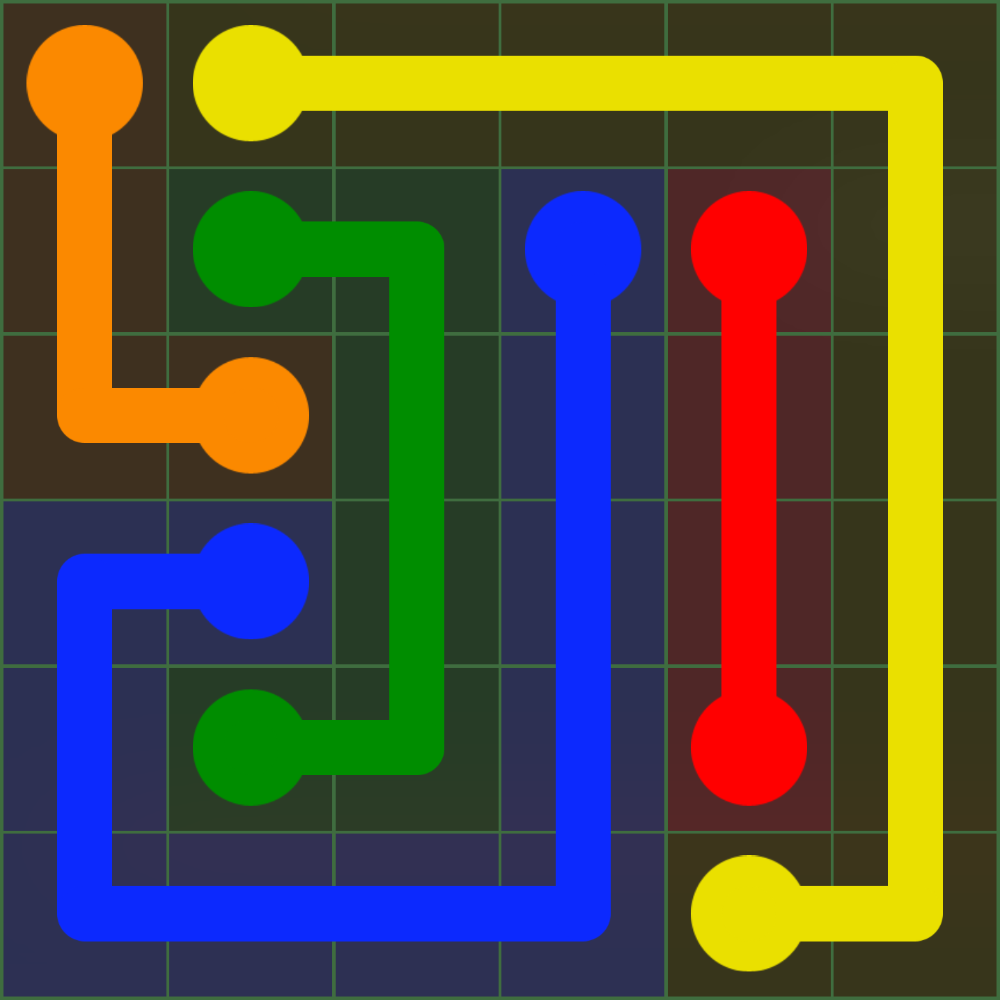 Flow Free 203 Solution
