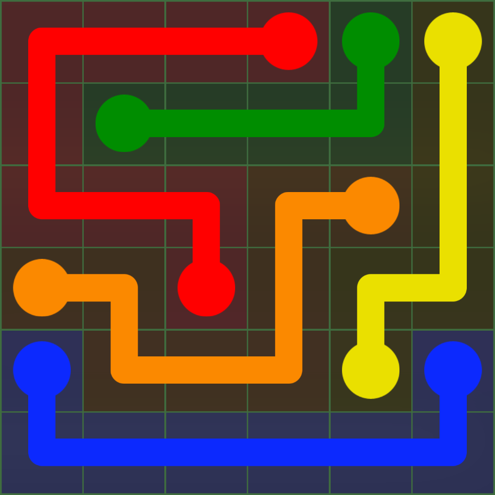 Flow Free 184 Solution