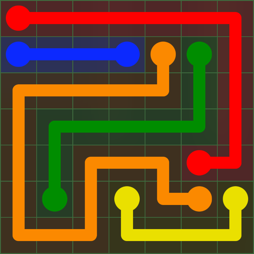 Flow Free 223 Solution