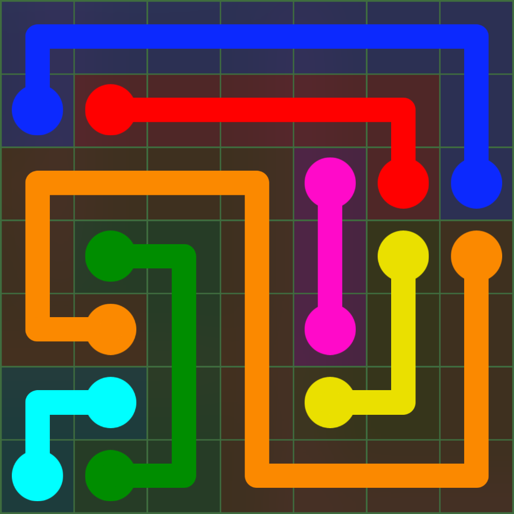 Flow Free 238 Solution