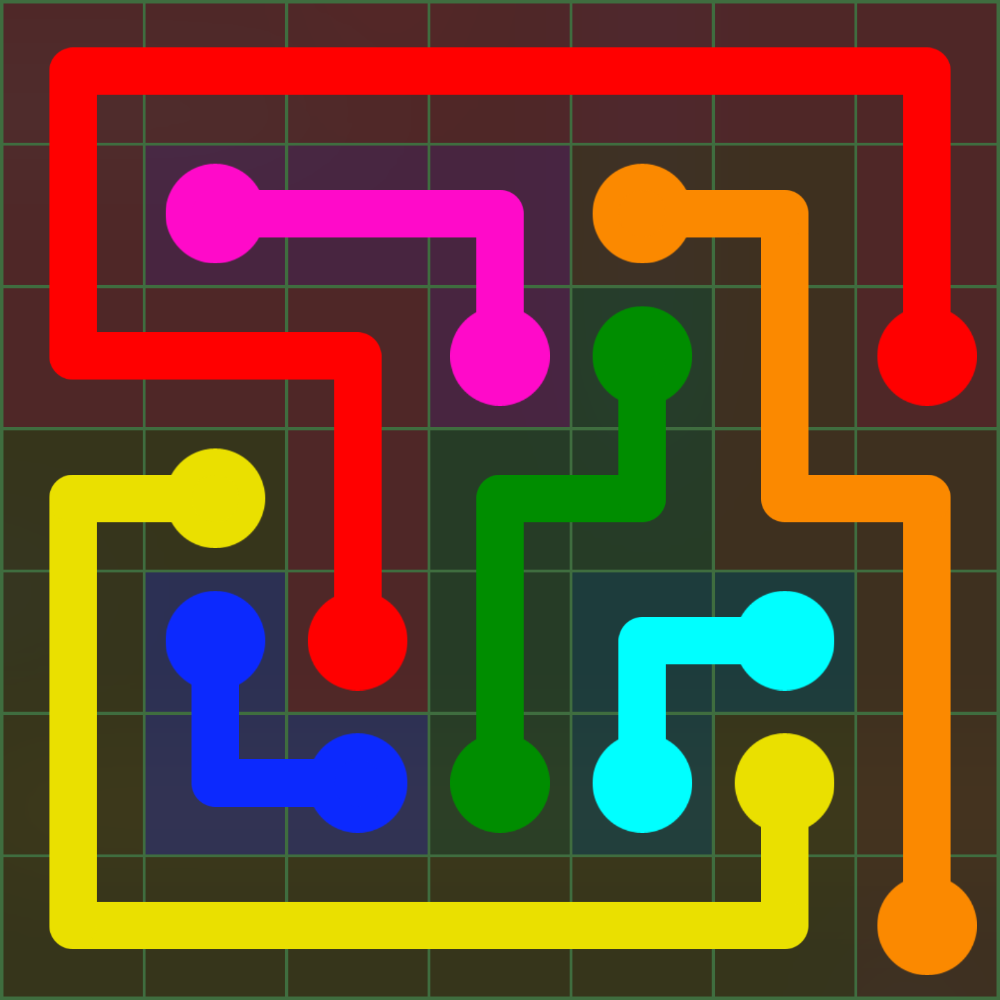 Flow Free 217 Solution