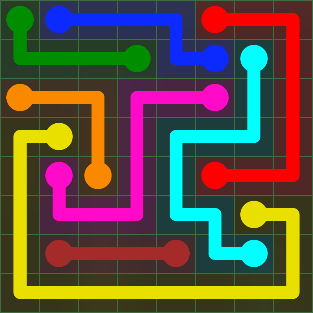 Flow Free 241 Solution
