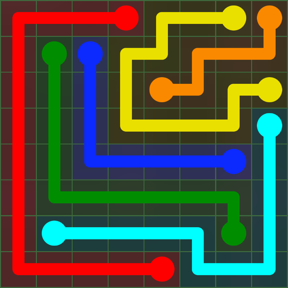 Flow Free 259 Solution