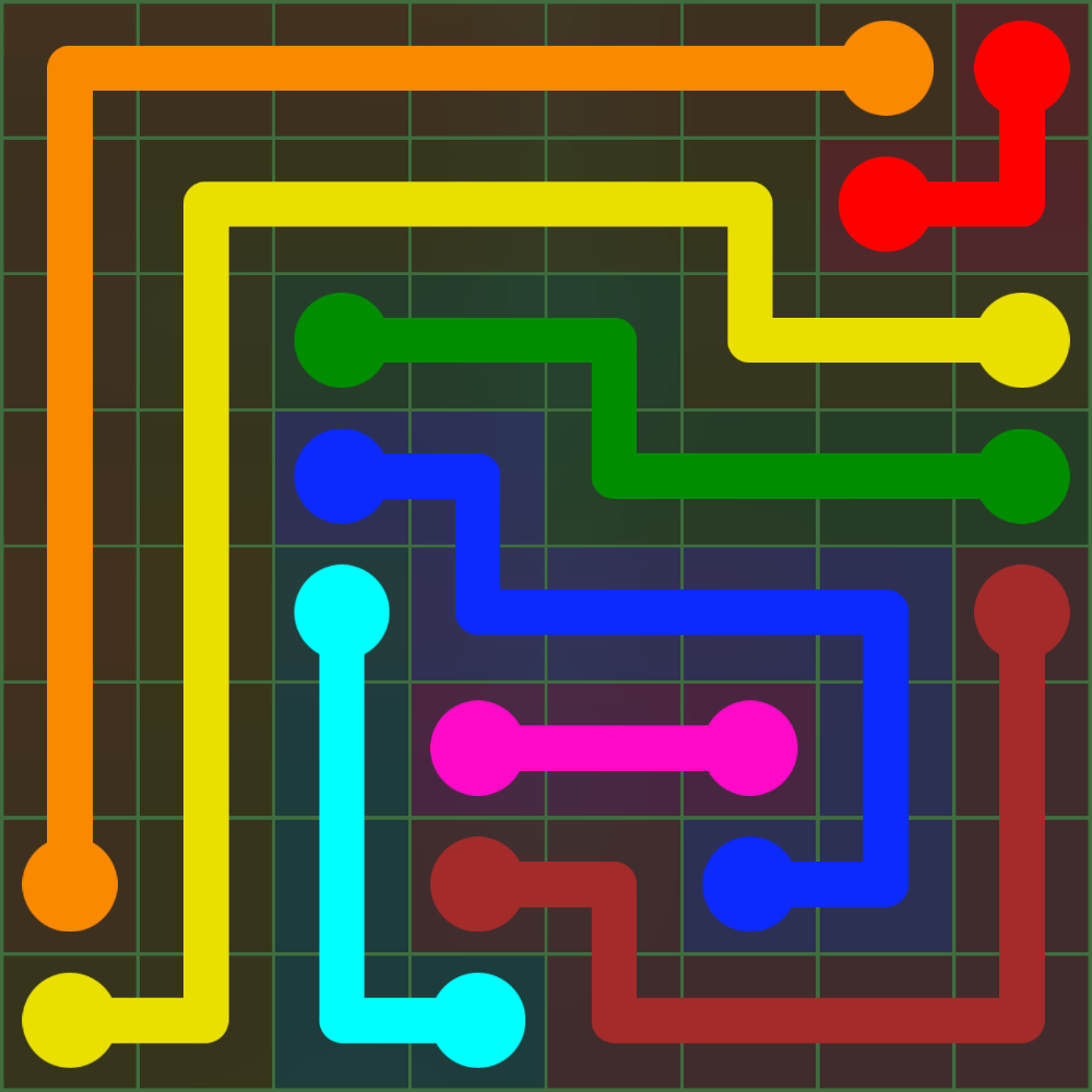 Flow Free 242 Solution