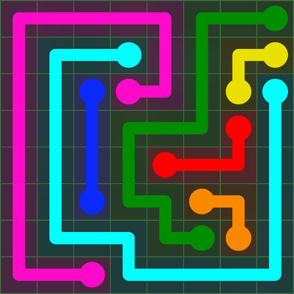 Flow Free 263 Solution