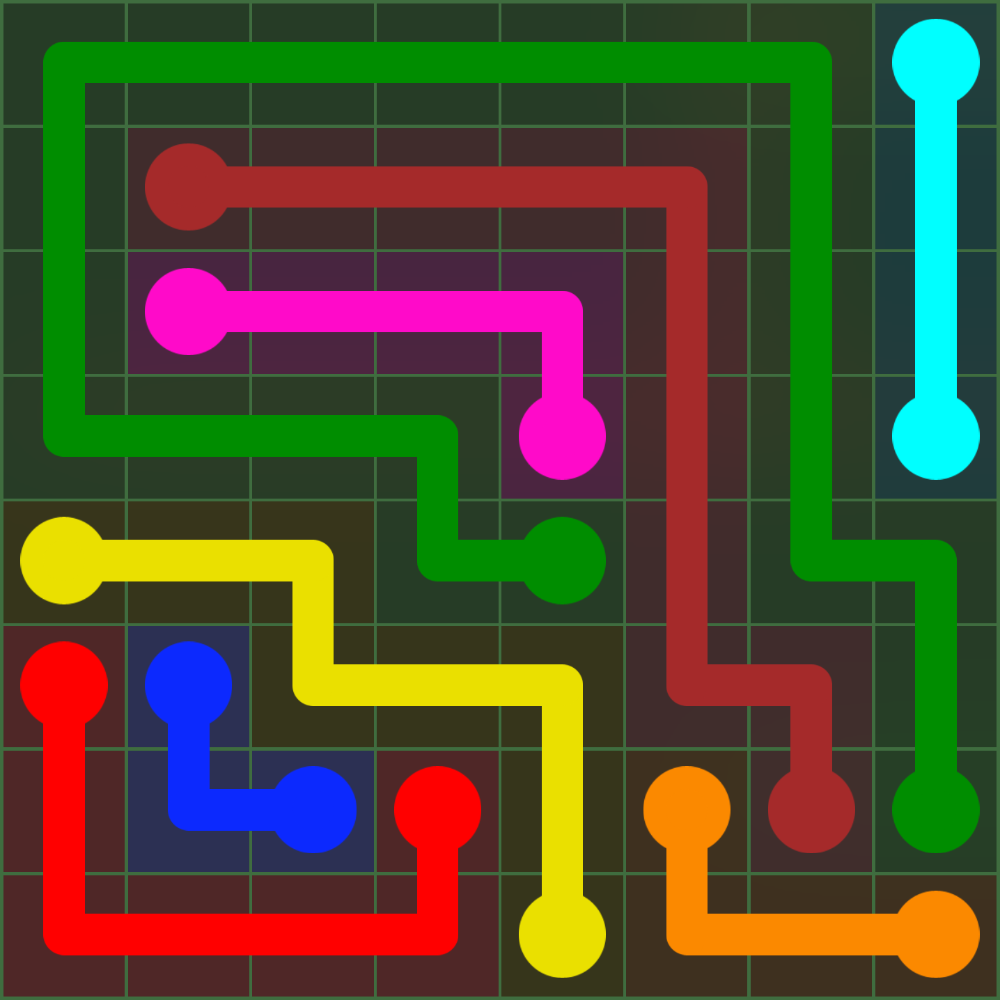 Flow Free 268 Solution