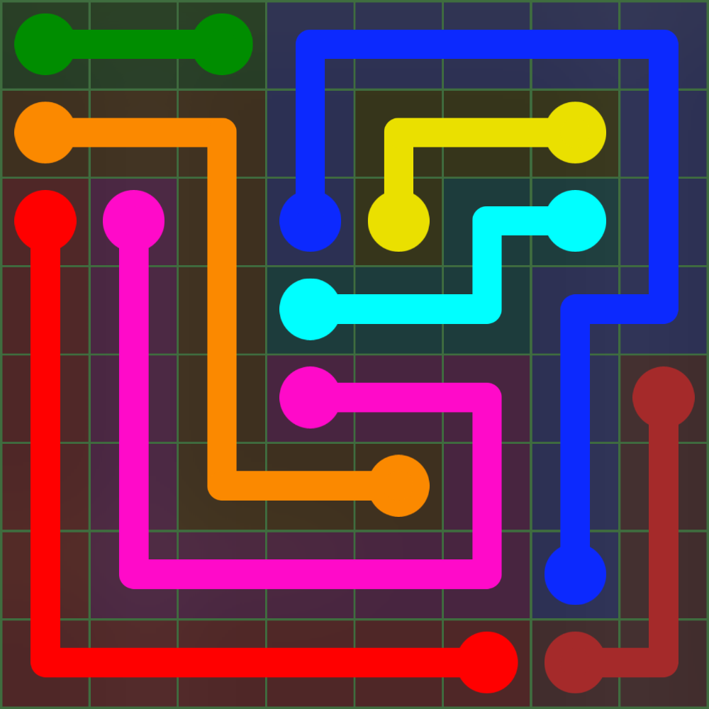 Flow Free 243 Solution