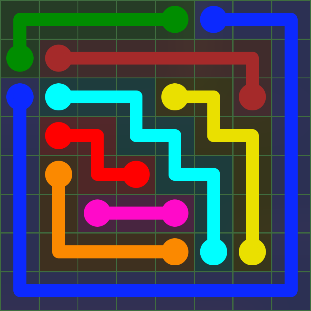 Flow Free 245 Solution