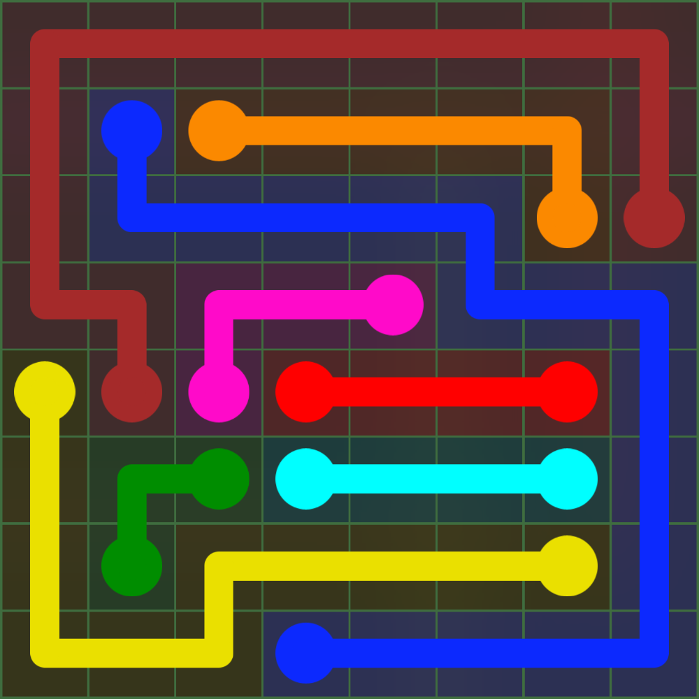 Flow Free 246 Solution