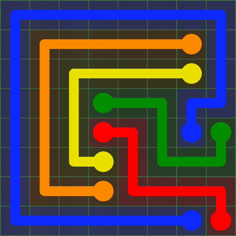 Flow Free 248 Solution