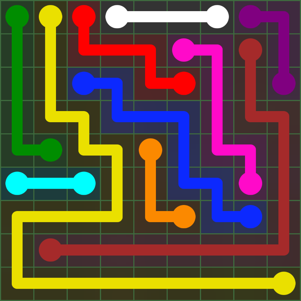 Flow Free 291 Solution