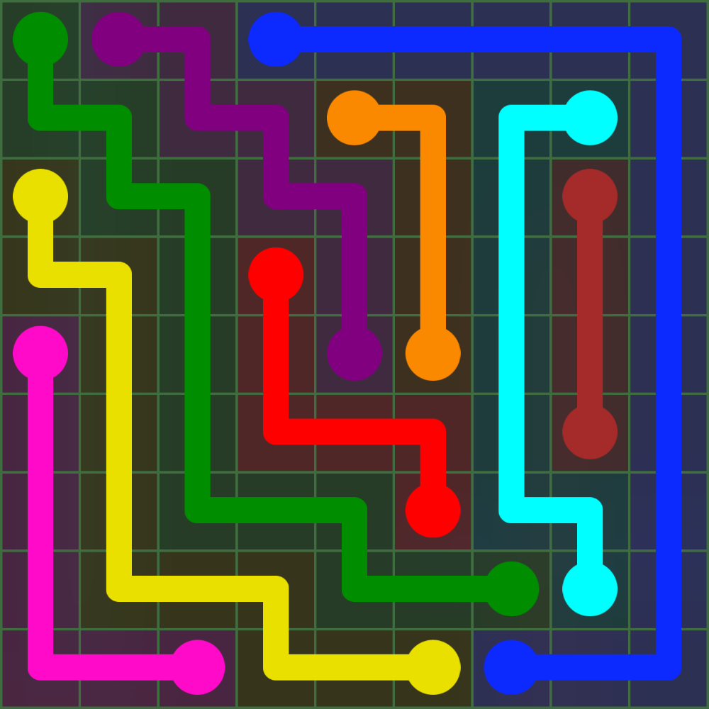 Flow Free 293 Solution