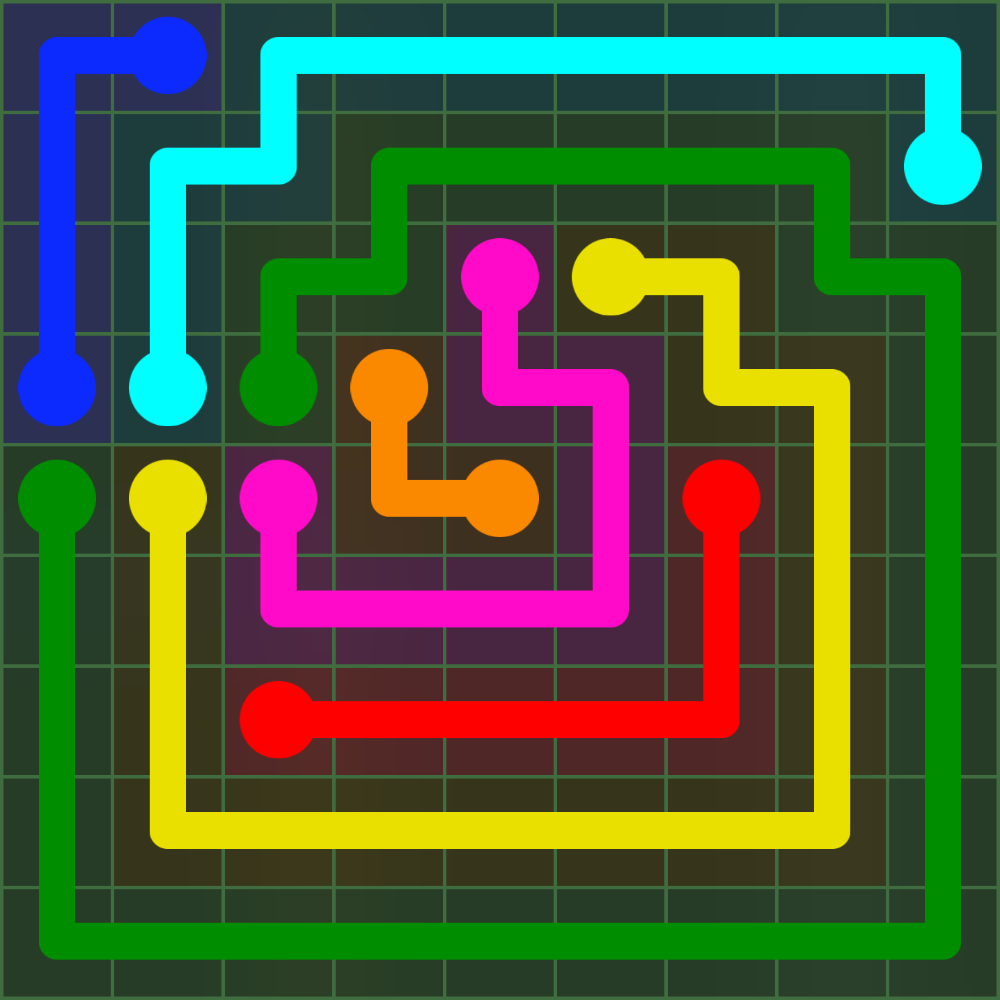 Flow Free 295 Solution