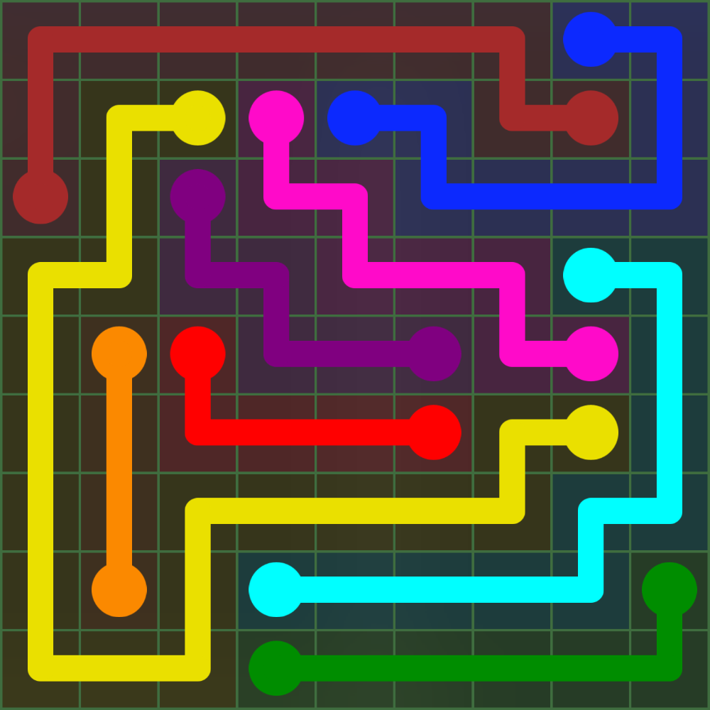 Flow Free 297 Solution