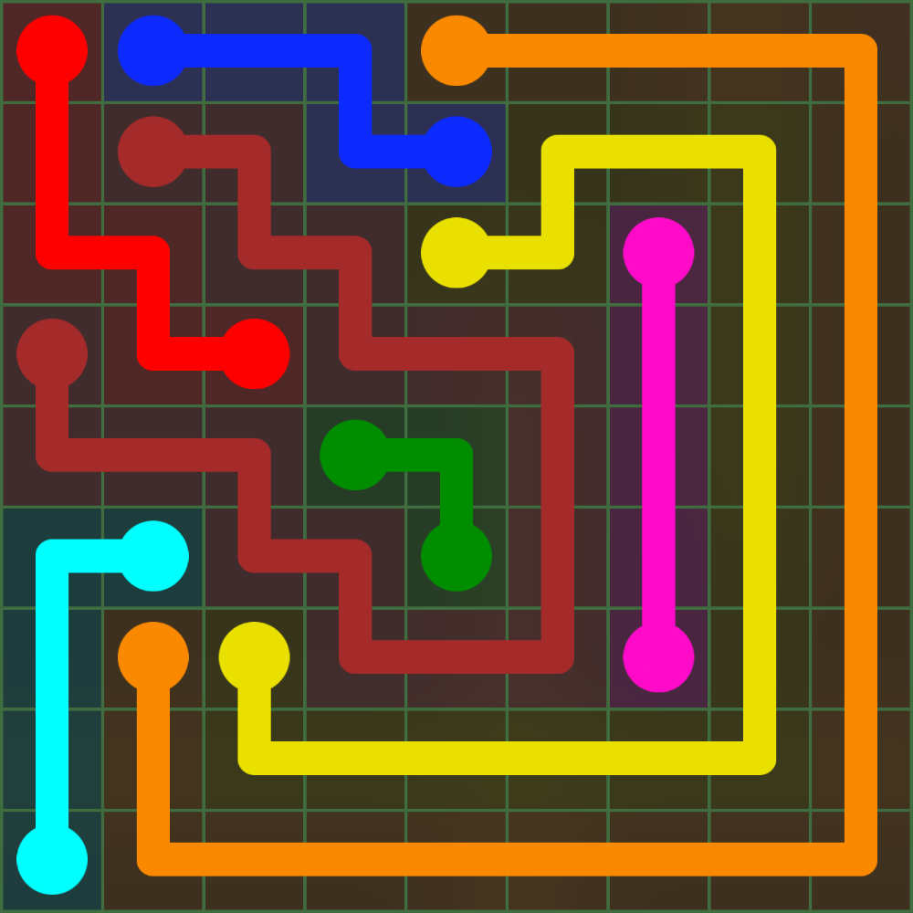 Flow Free 276 Solution