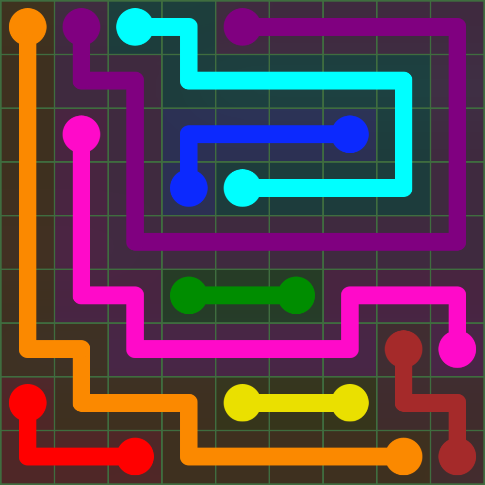 Flow Free 278 Solution