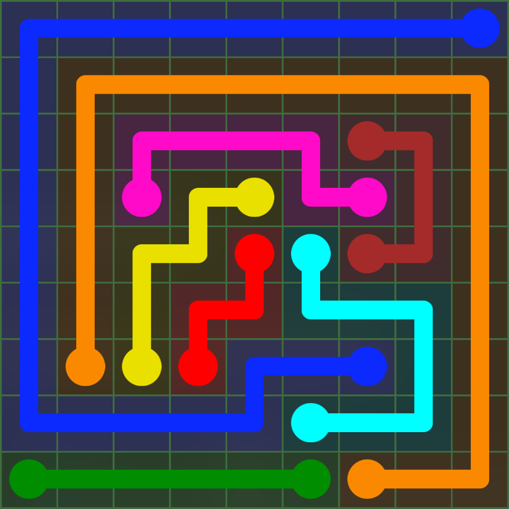 Flow Free 279 Solution