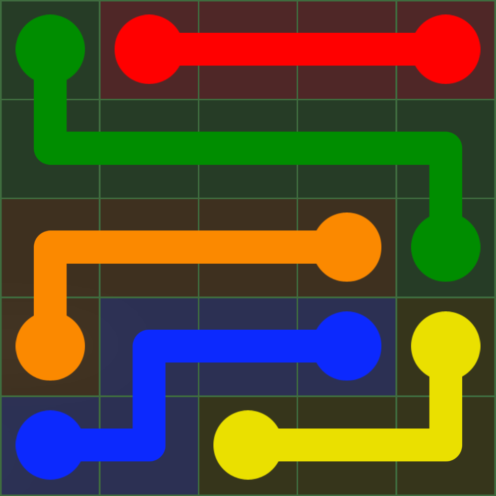 Flow Free 25 Solution