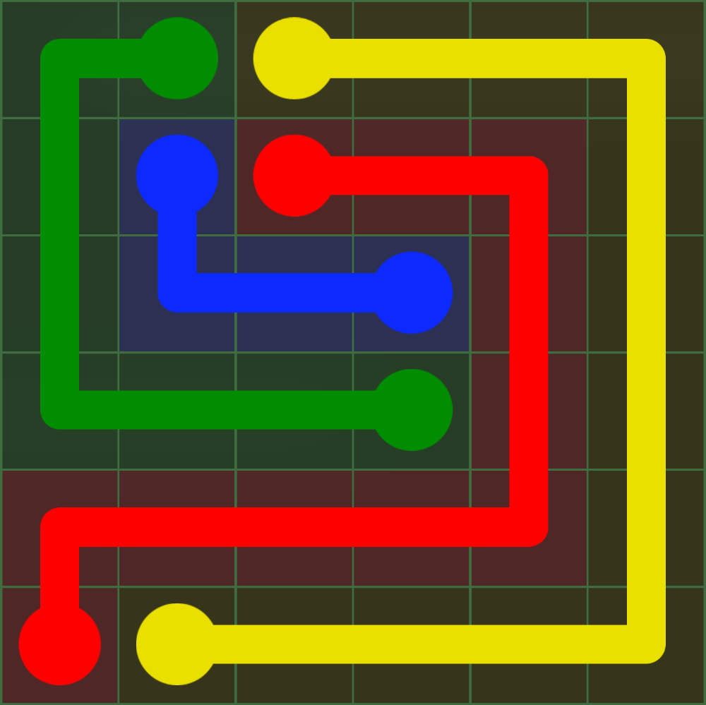 Flow Free 42 Solution