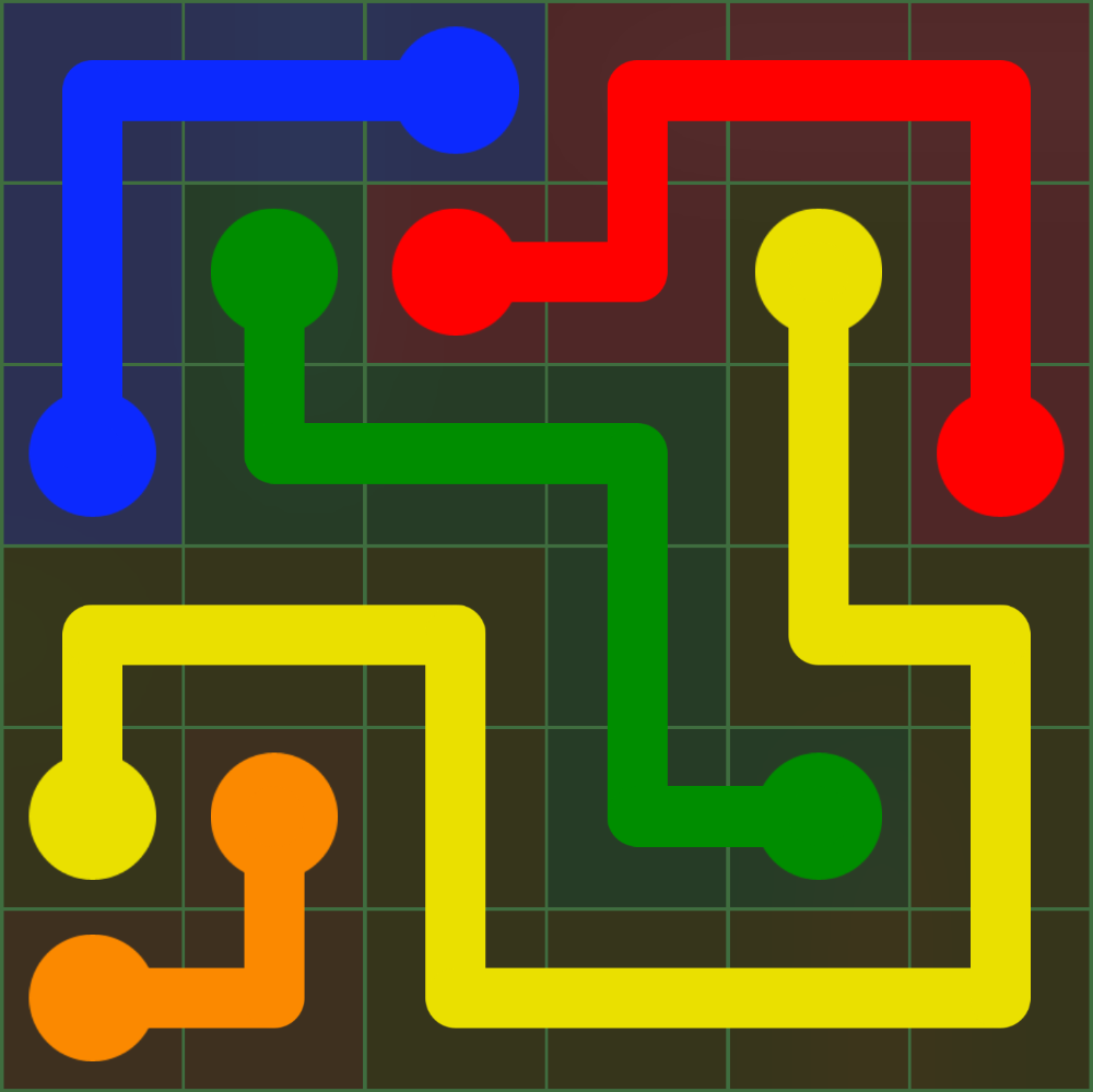 Flow Free 43 Solution