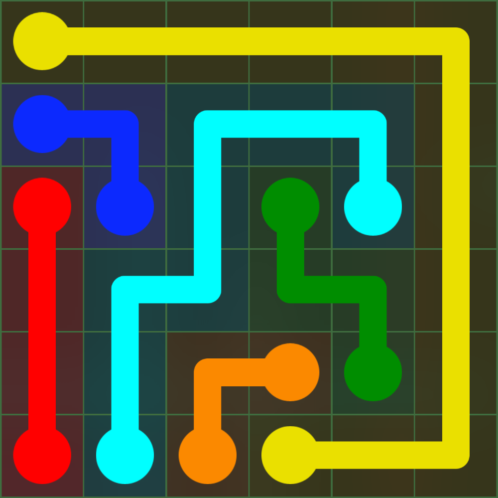 Flow Free 45 Solution