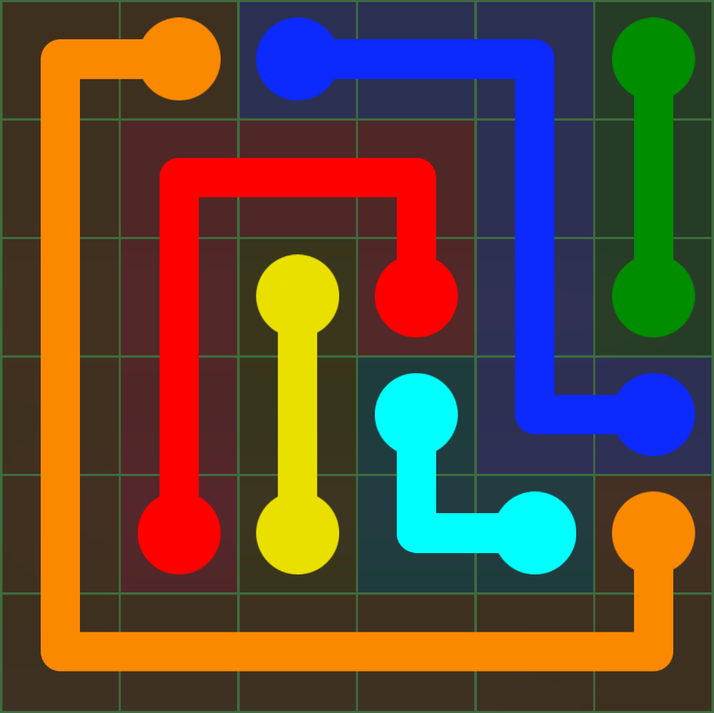 Flow Free 32 Solution
