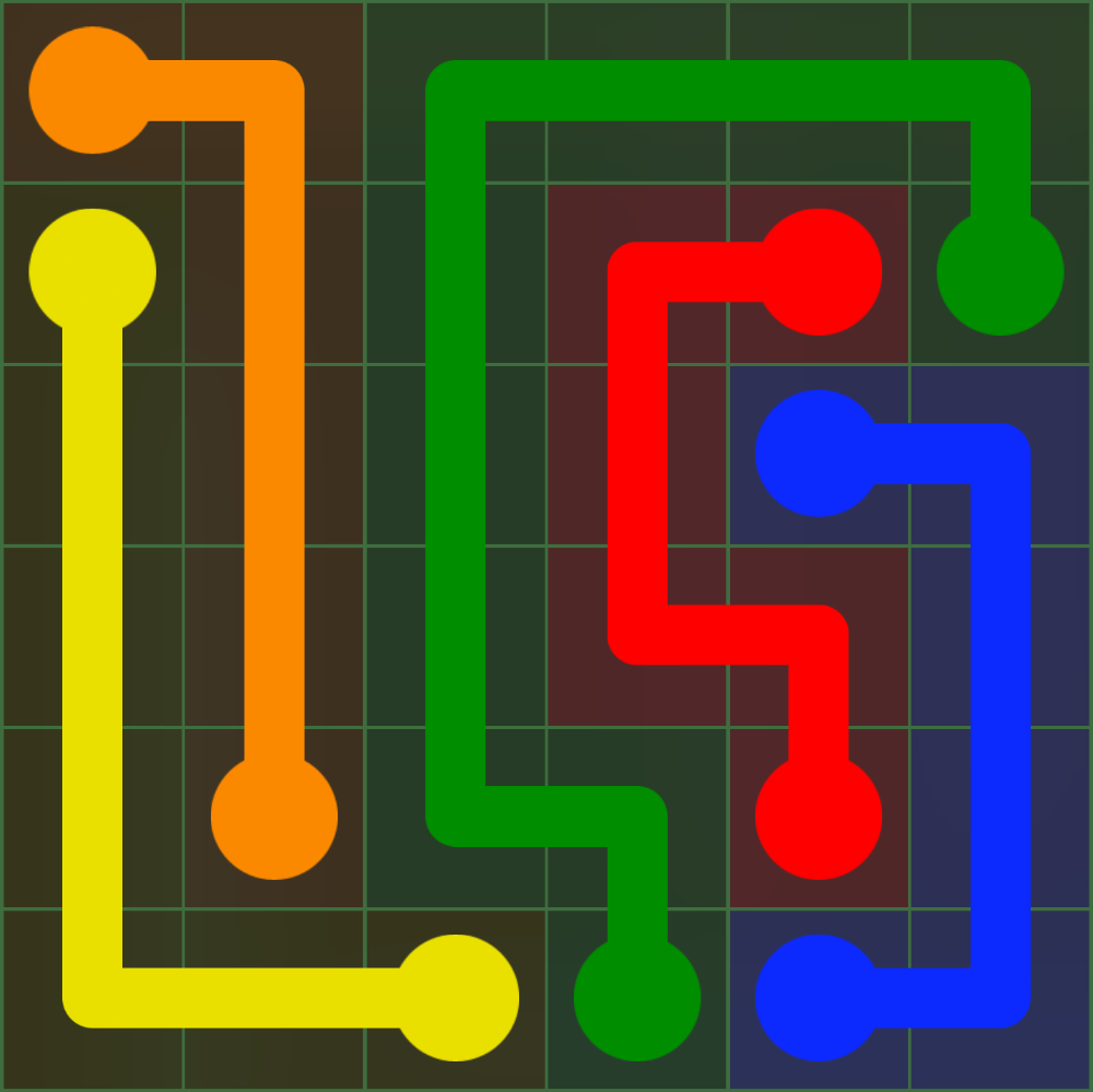 Flow Free 57 Solution