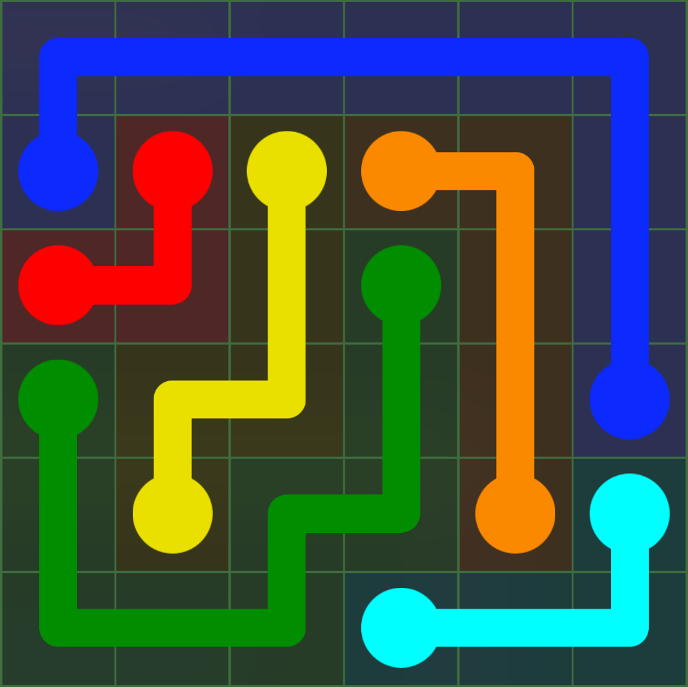Flow Free 59 Solution