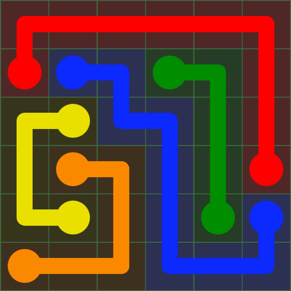 Flow Free 60 Solution