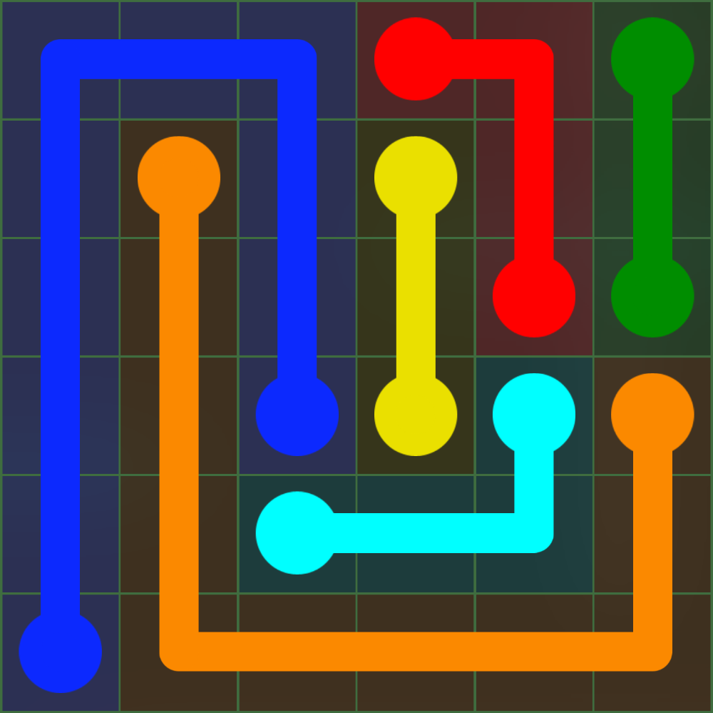 Flow Free 36 Solution