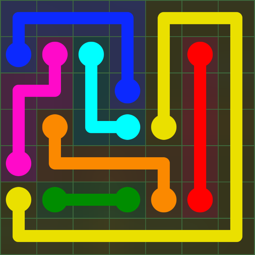 Flow Free 71 Solution